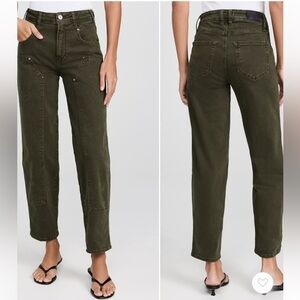 PAIGE Alexis Workwear Barrel Pants